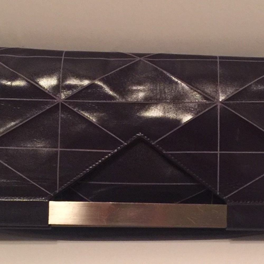 Via Spiga Leather Clutch/Tote Bag